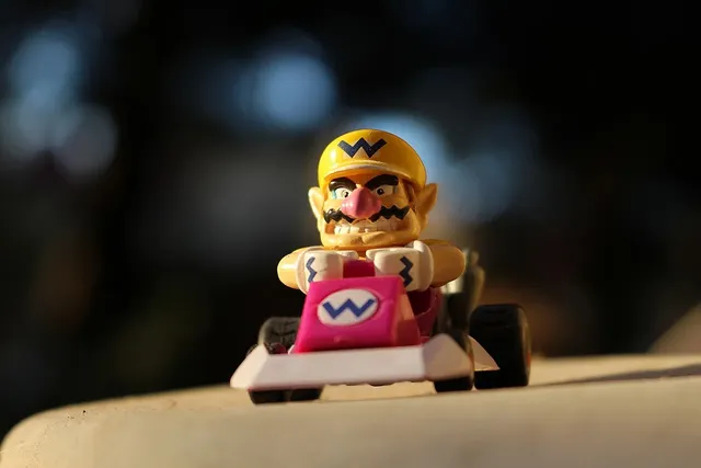The fight between Mario and Donkey Kong