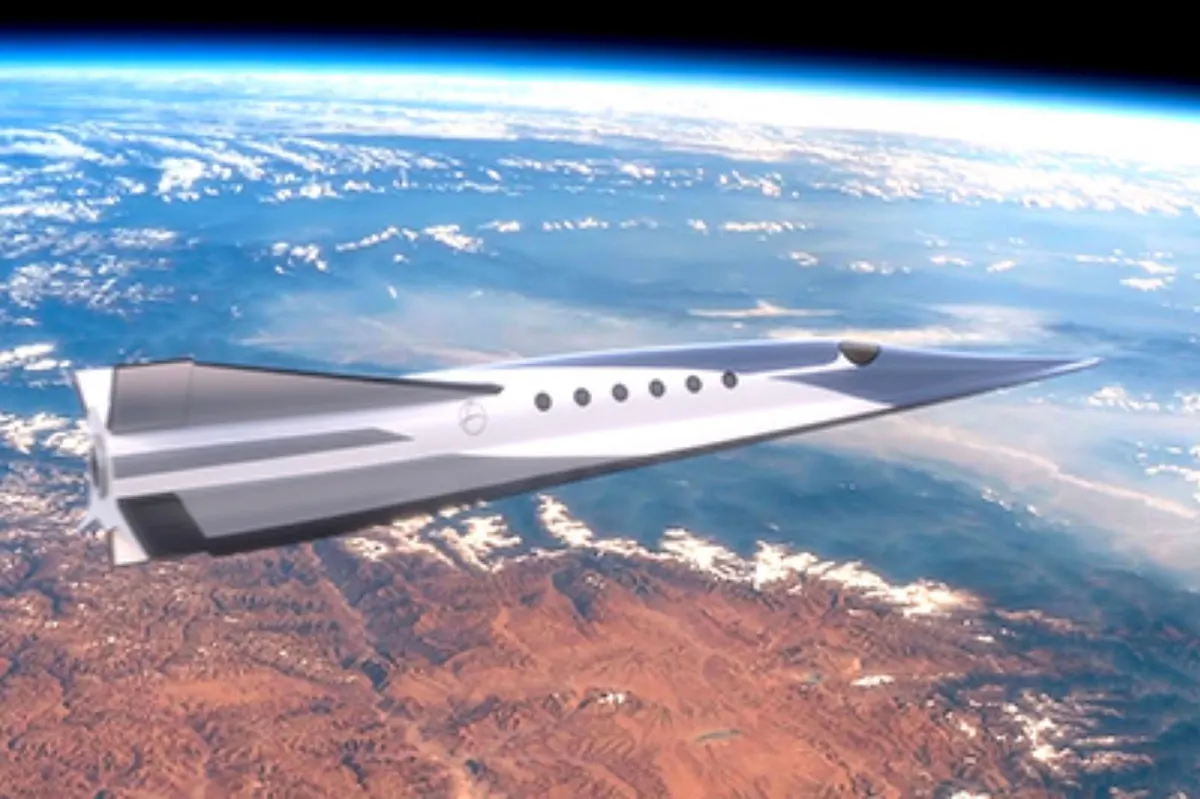 Beijing to New York in less than an hour by plane