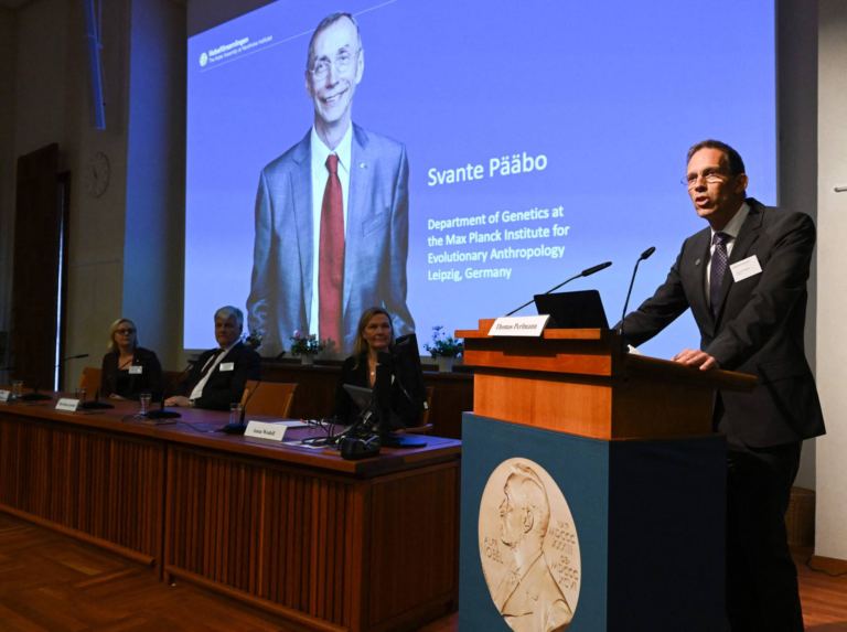 Sweden’s Svante Pääbo, founder of paleo genomics, receives the Nobel Prize for Medicine