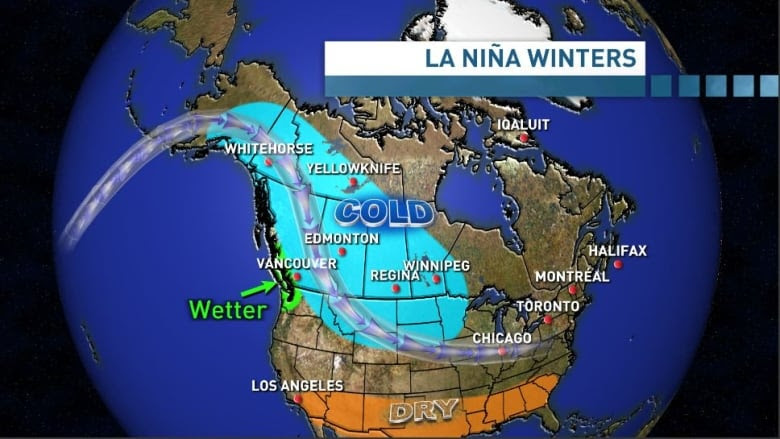 La Niña va impacter le climat cet hiver