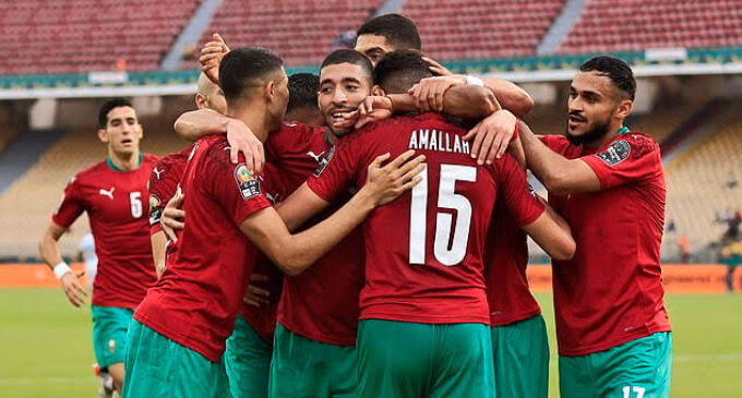 Last night, a star was born, the Moroccan team