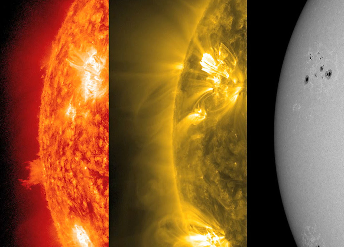 The temperature of the Sun can create a nuclear fusion