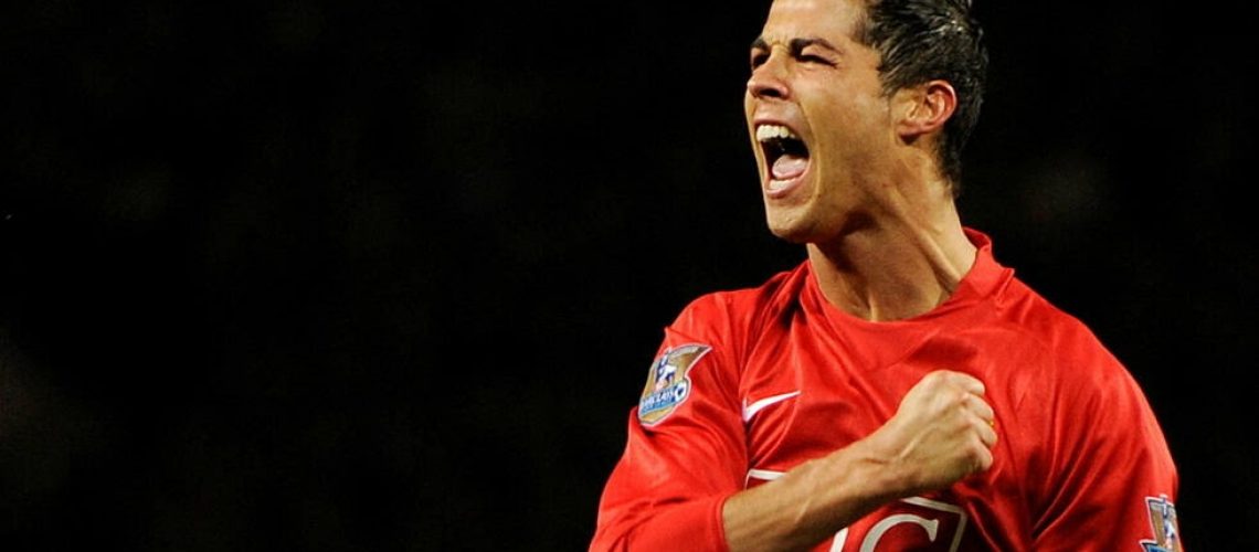 Cristiano Ronaldo sous les couleurs de Manchester United, le 29 octobre 2008. REUTERS - TOBY MELVILLE